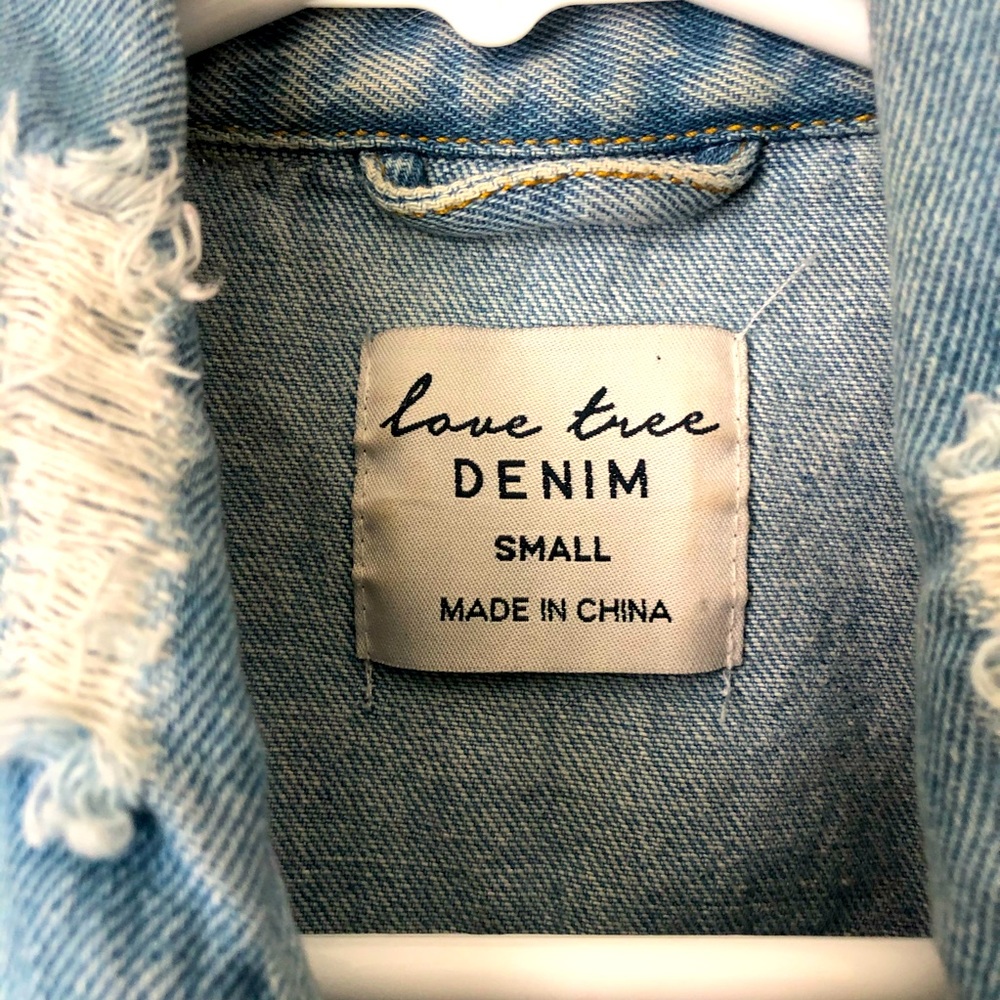 Love Tree Denim Jacket🌻 - Picture 7 of 7